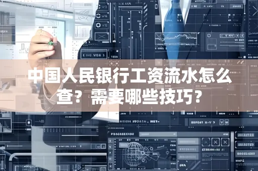 中国人民银行工资流水怎么查？需要哪些技巧？