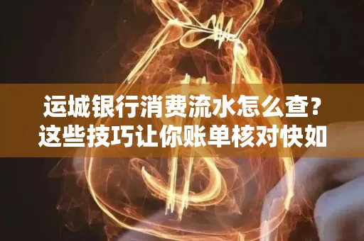 运城银行消费流水怎么查？这些技巧让你账单核对快如闪电